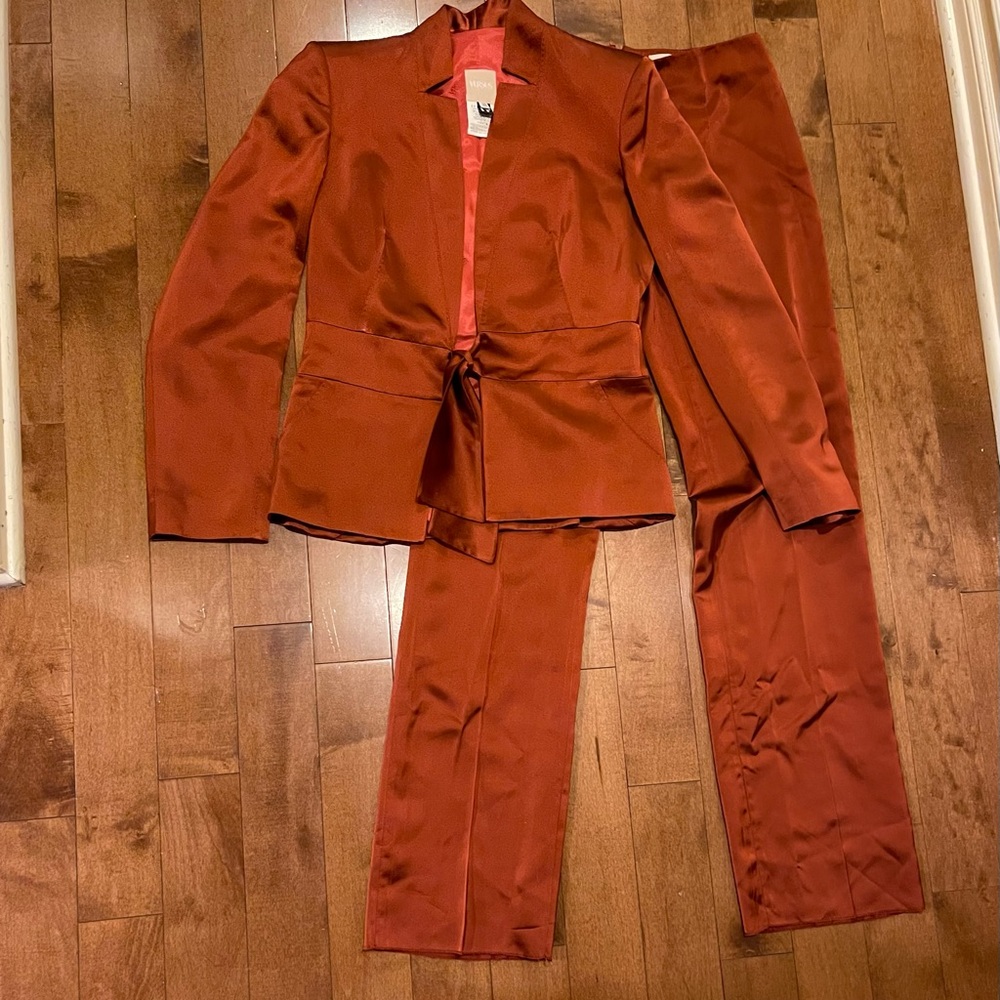 Silk Versace Versus pant suit